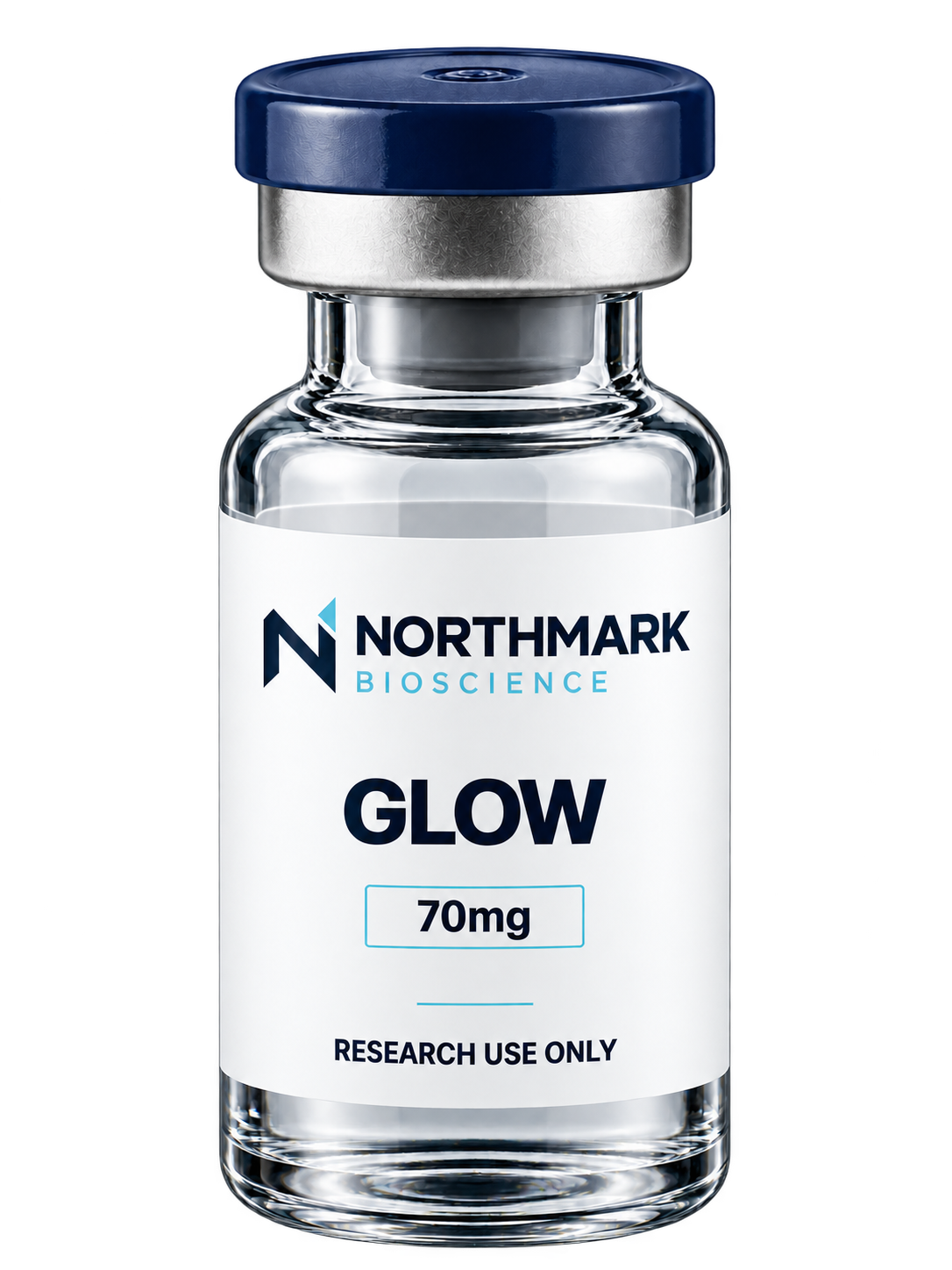 GLOW 70mg 70mg research material vial