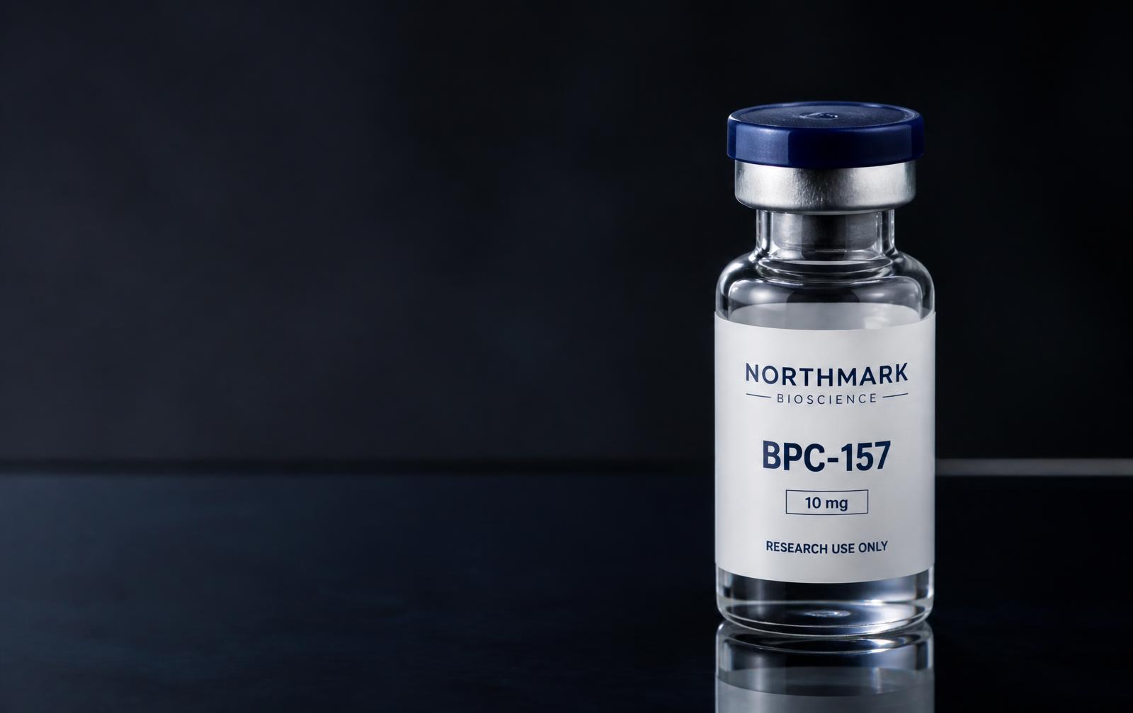 Northmark Bioscience BPC-157 research material vial